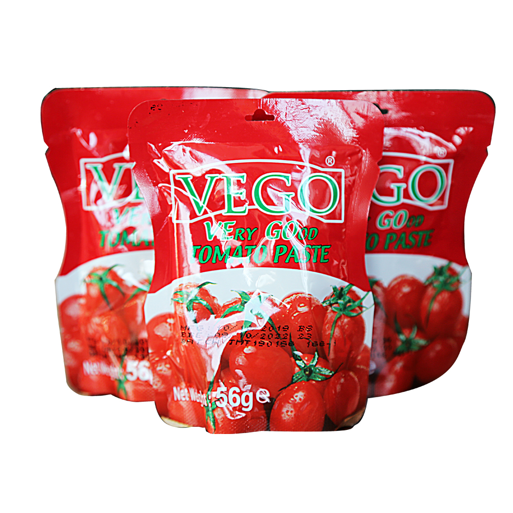 Sachet Tomato Paste 56g, 70g