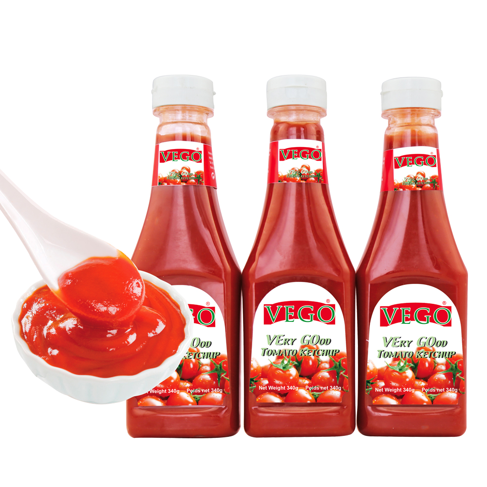 340g tomato sauce plastic bottle, Tomato sauce